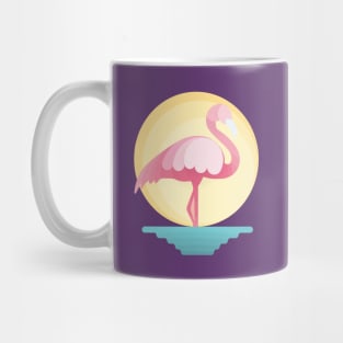 Million Dollar Flamingo Mug